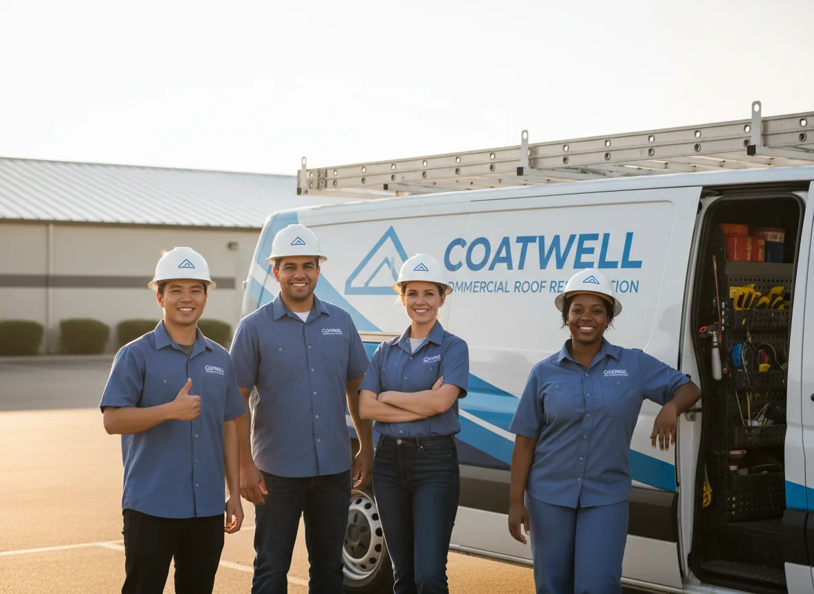 Commercial roof coating company in Bradgate, IA